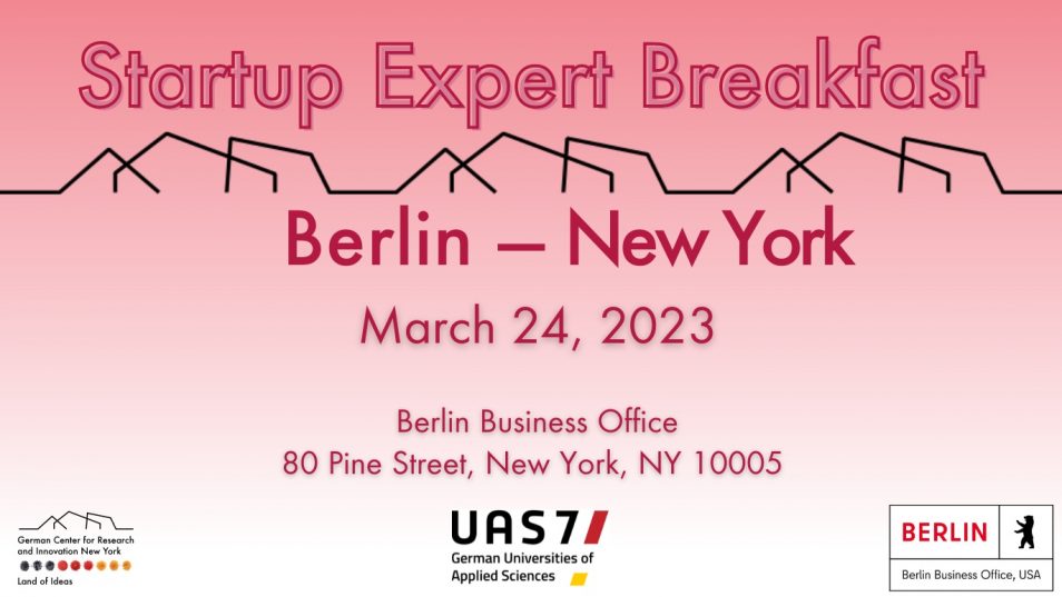Startup Expert Breakfast Berlin - New York