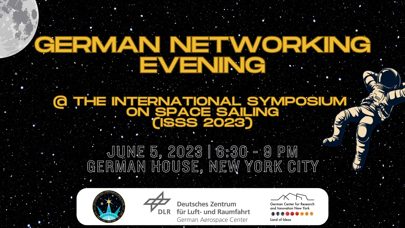 German Networking Evening at the International Symposium on Space Sailing (ISSS 2023)