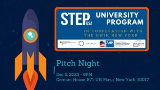 STEP USA University Program Pitch Night December 2023