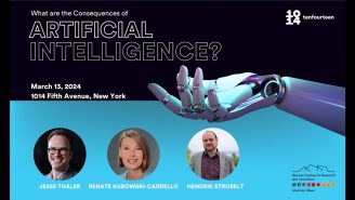 What are the Consequences of AI? - Event Poster March 13, 2024
