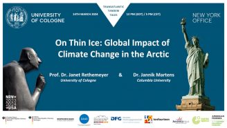 Eventposter On Thin Ice: Global Impact of Climate Change in the Arctic