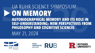 Event Poster UA Ruhr Science Symposium: On Memory May 21, 2024 - no DWIH logo