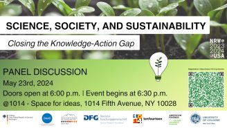 Event Poster Science, Society, and Sustainability May 23rd, 2024